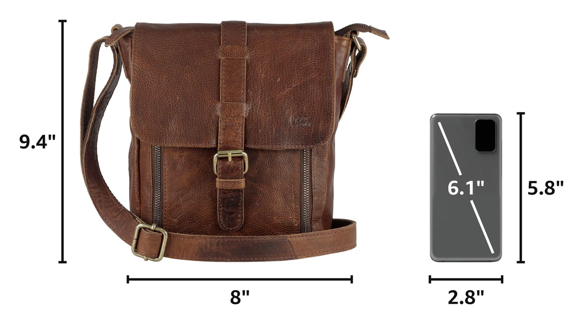 Genuine Leather Crossbody Purse and Handbags Z962128