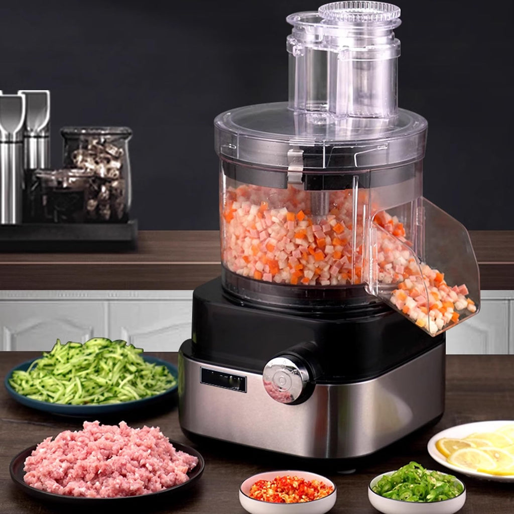 4 in 1 Electric Vegetable Dicer with Dicing Molds T302776
