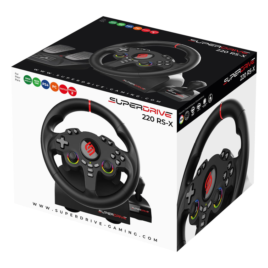 RGB Gaming Steering Wheel Z790126