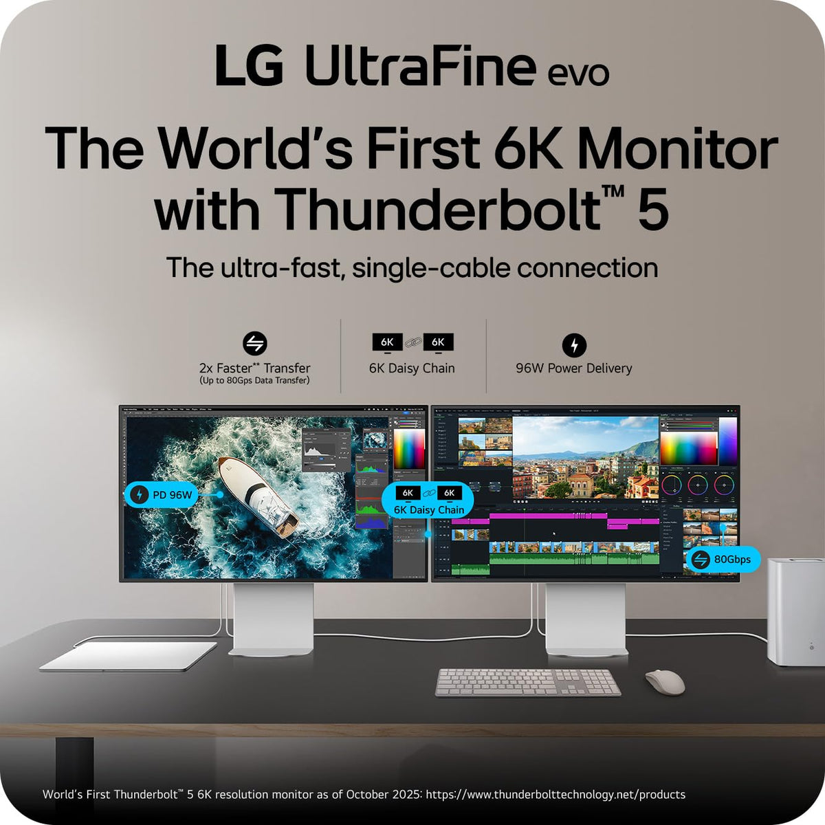 32-Inch 6K Nano IPS Black Monitor H6829
