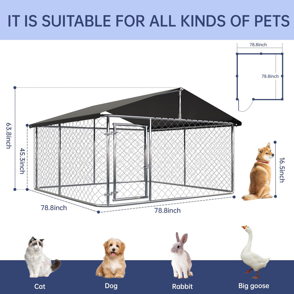 78”x 78” Heavy Duty Dog Enclosure O231