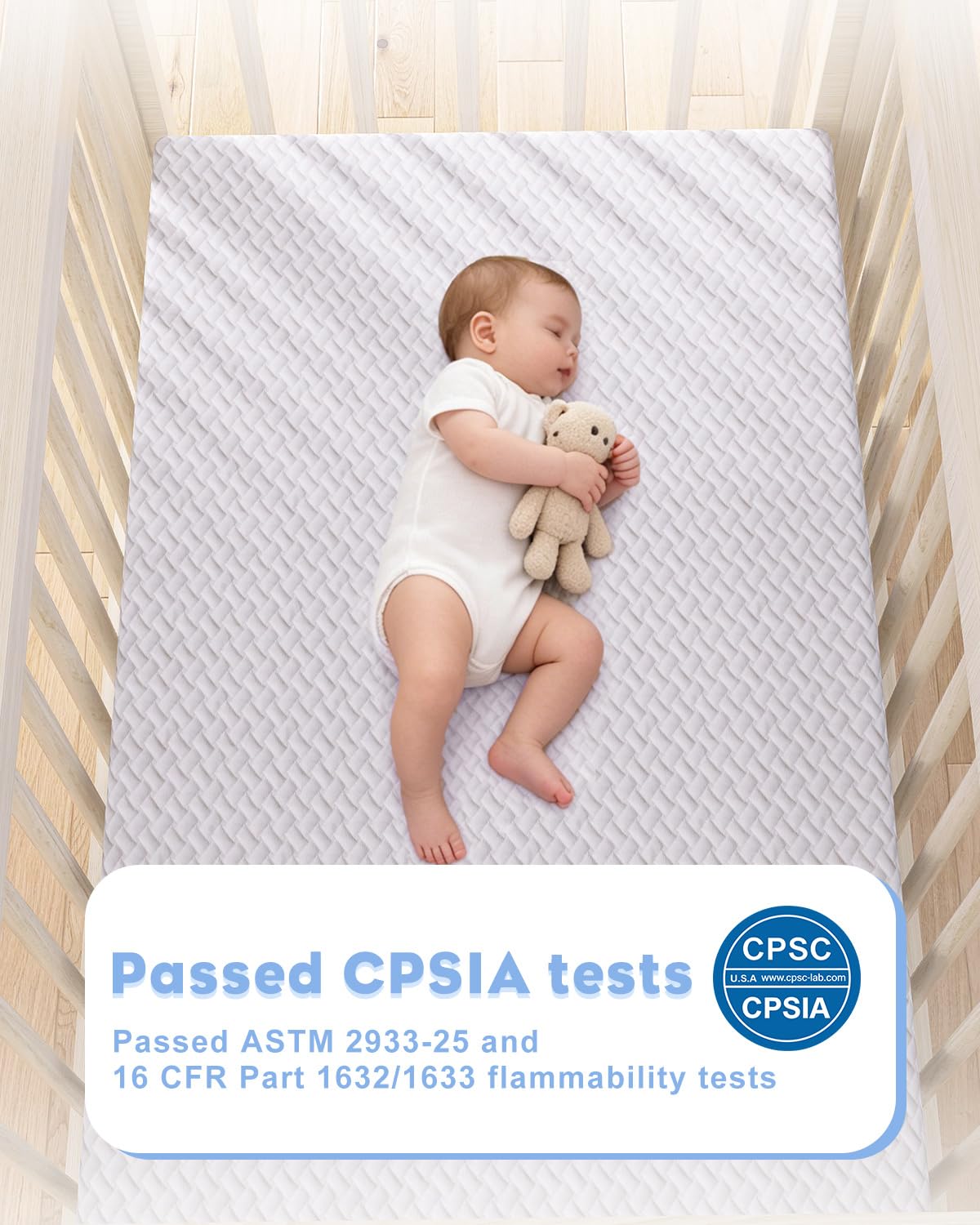 3 inch Portable Crib Mattress N221969