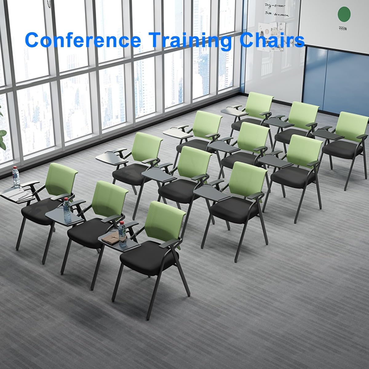 Grey Mesh Conference Chair with Desk P869