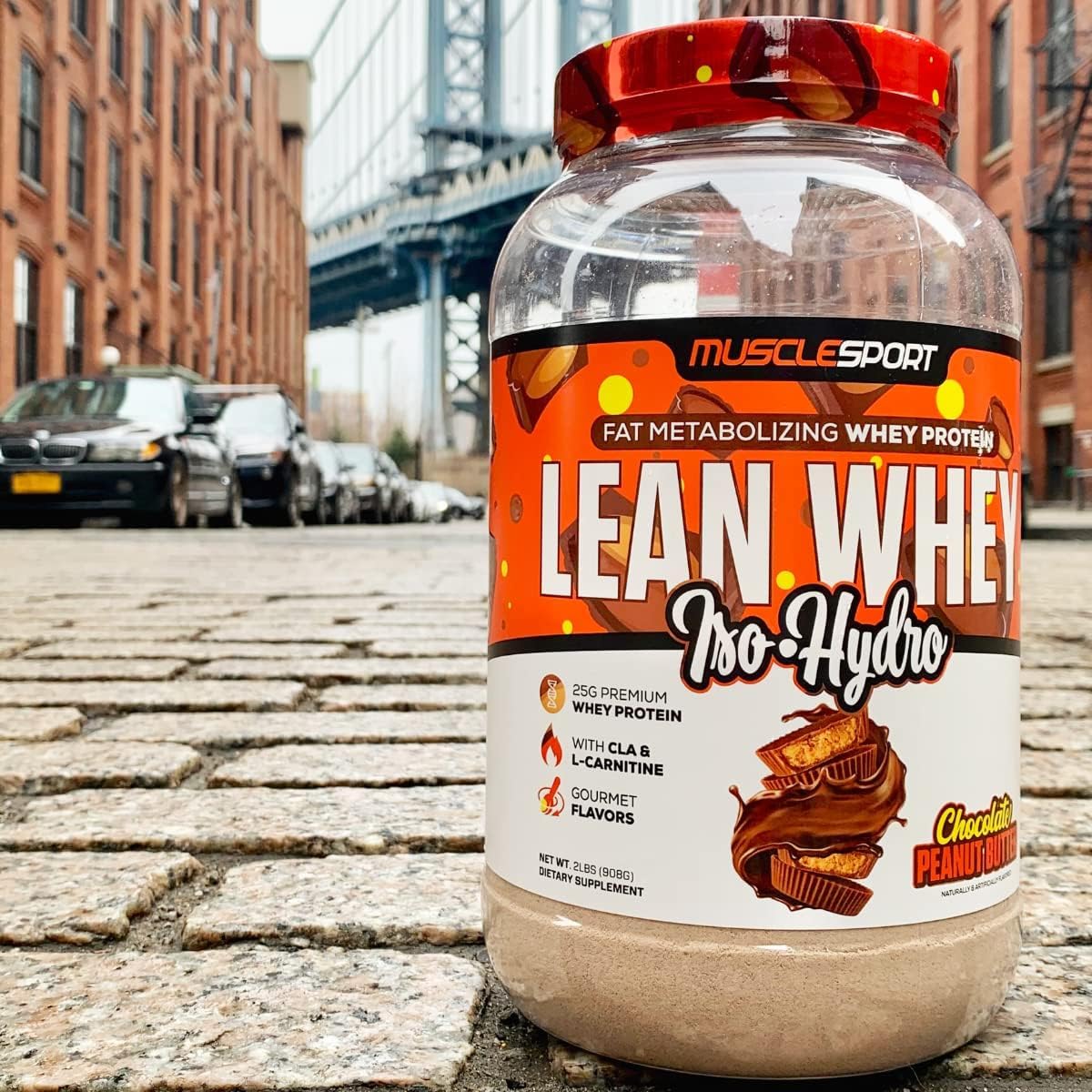 Whey Protein Isolate Powder 5lb Chocolate Peanut Butter P7889