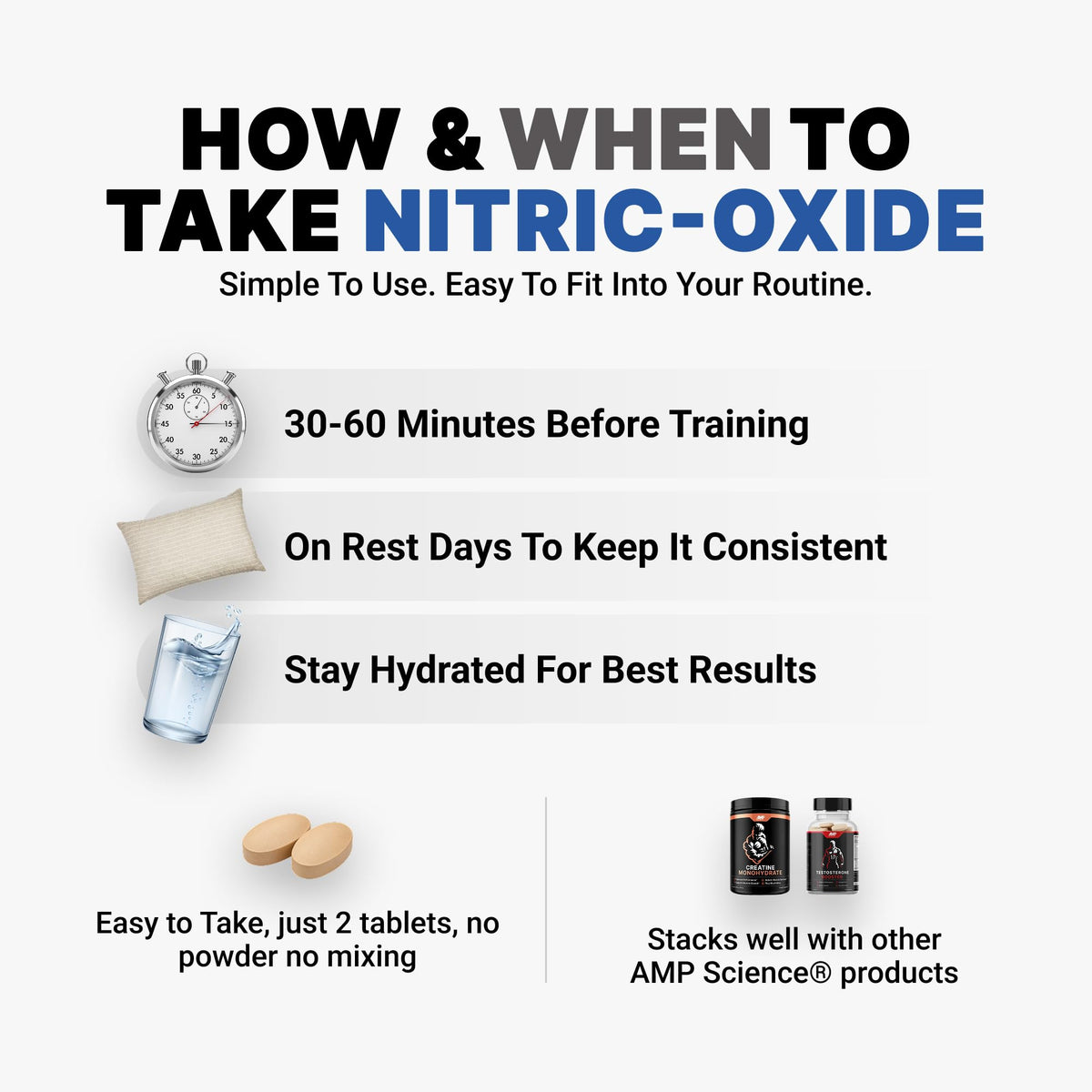 Nitric Oxide Supplements 60 Tablets N6748