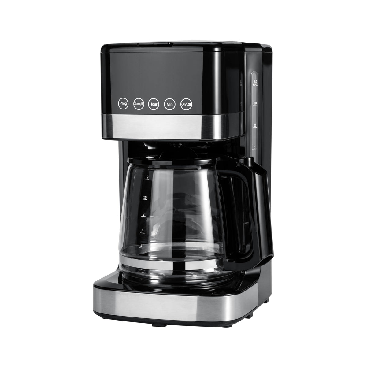 12 Cup Programmable Drip Coffee Maker with Glass Pot R860183