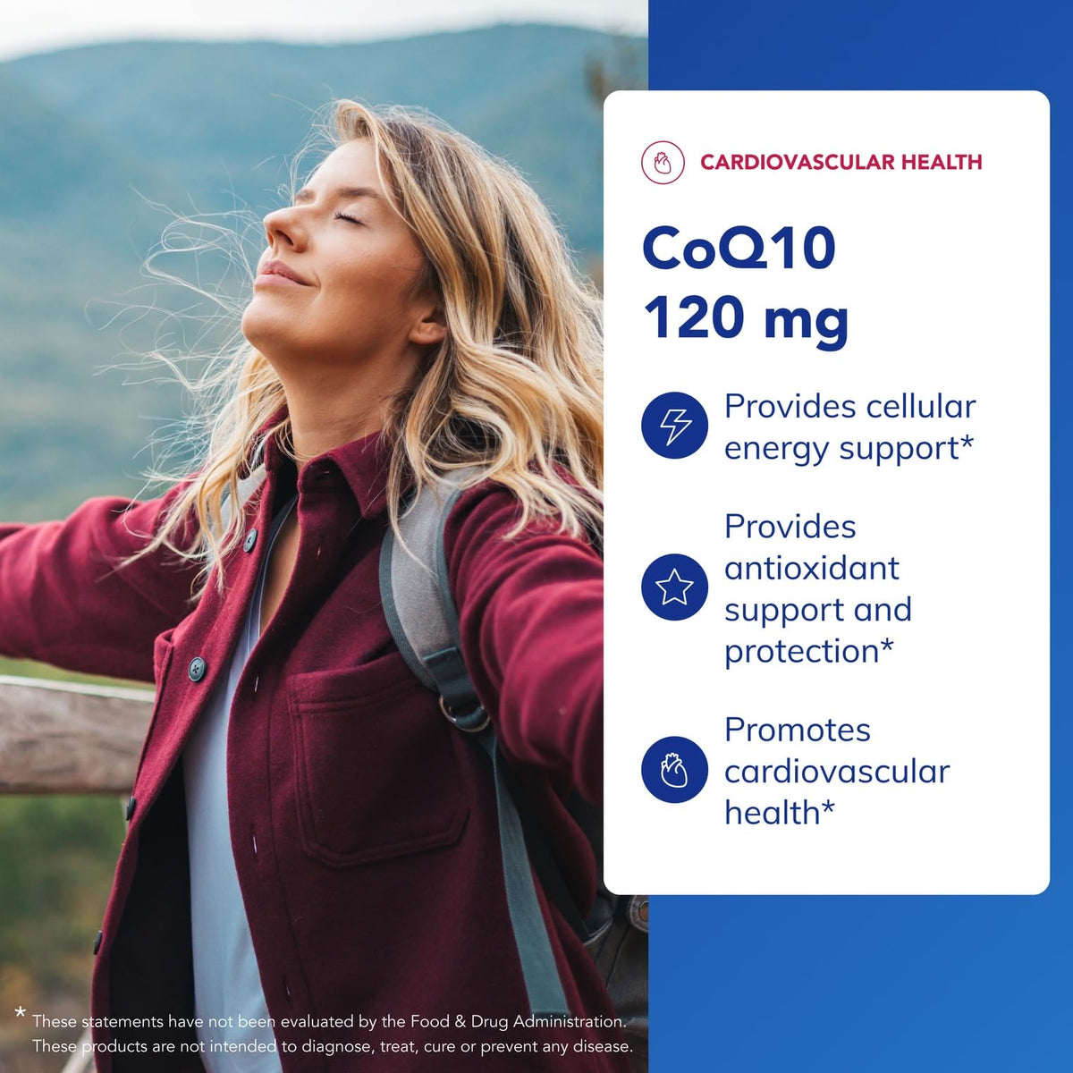 CoQ10 120 mg, 30 Capsules G91183