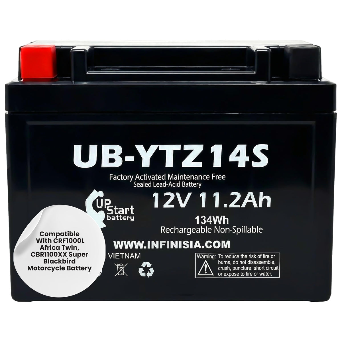 12V 11.2Ah AGM SLA Battery P599