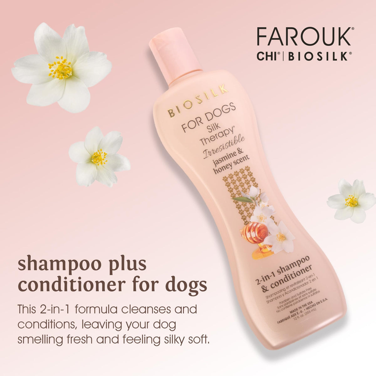 Dog Shampoo and Conditioner 12 Fl Oz W3127