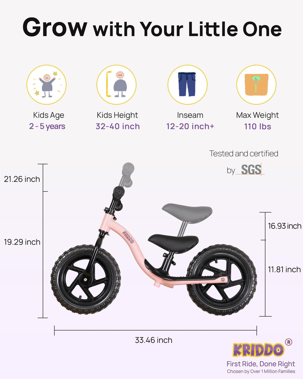 Toddler Balance Bike X162