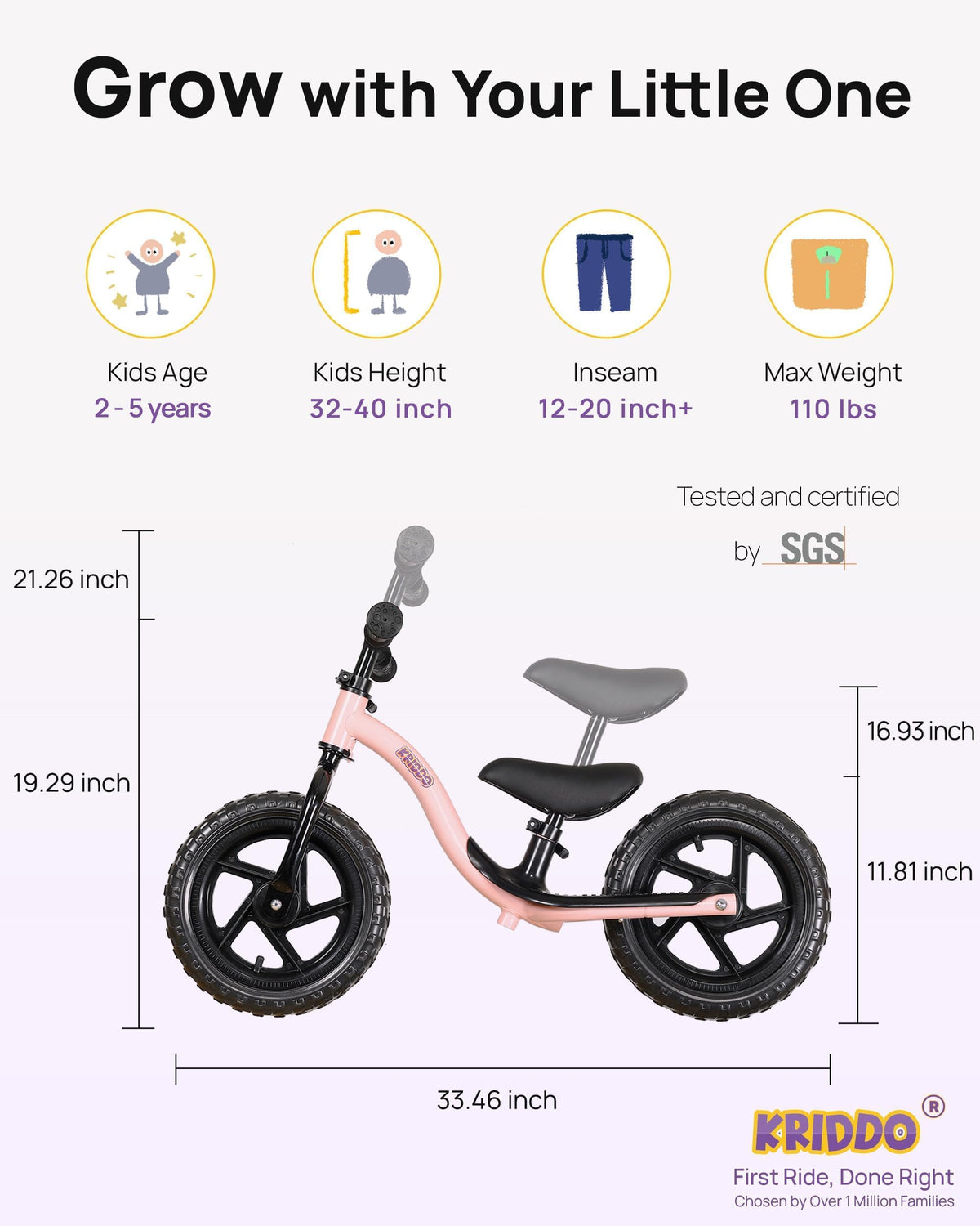 Toddler Balance Bike X162