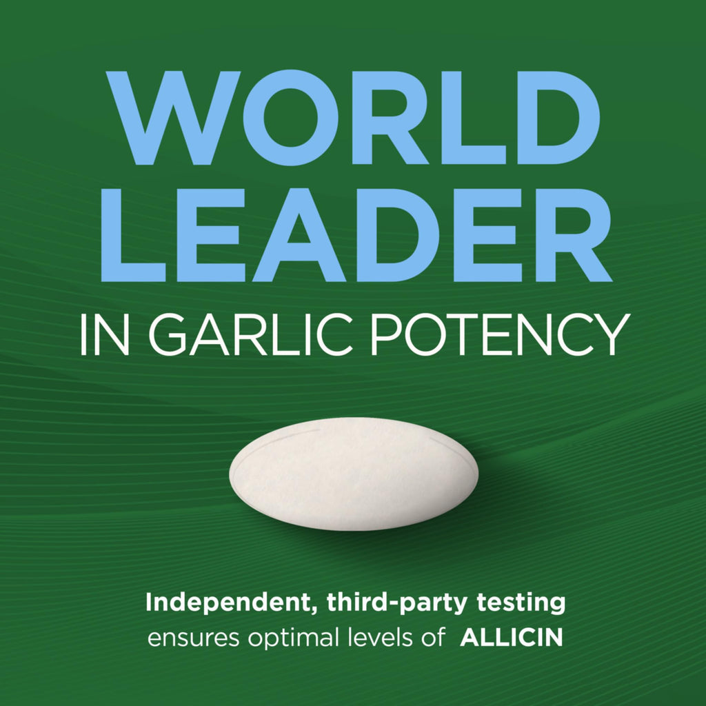 Odorless Vegan Garlic Extract Supplement 60 Caplets J563428