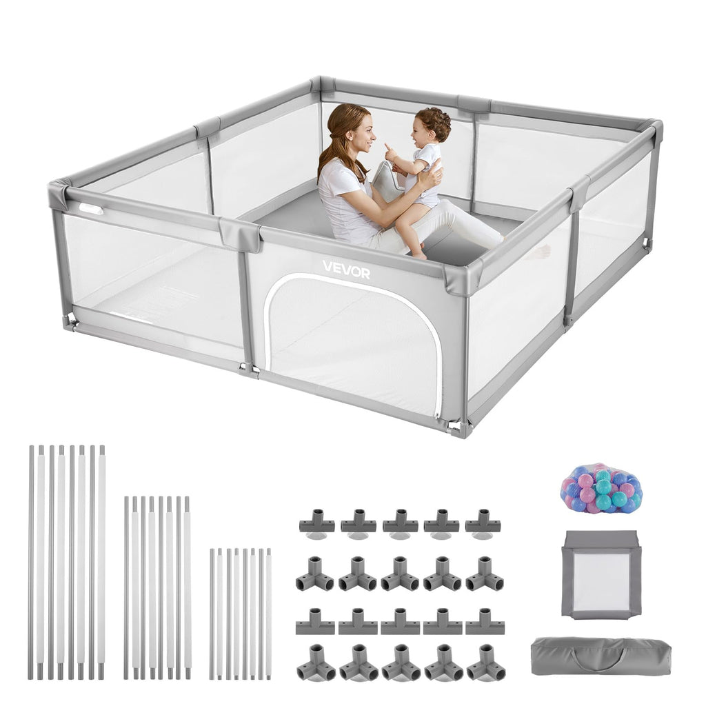 78.7″ x 58.7″ Baby Playpen with 50 Ocean Balls W219