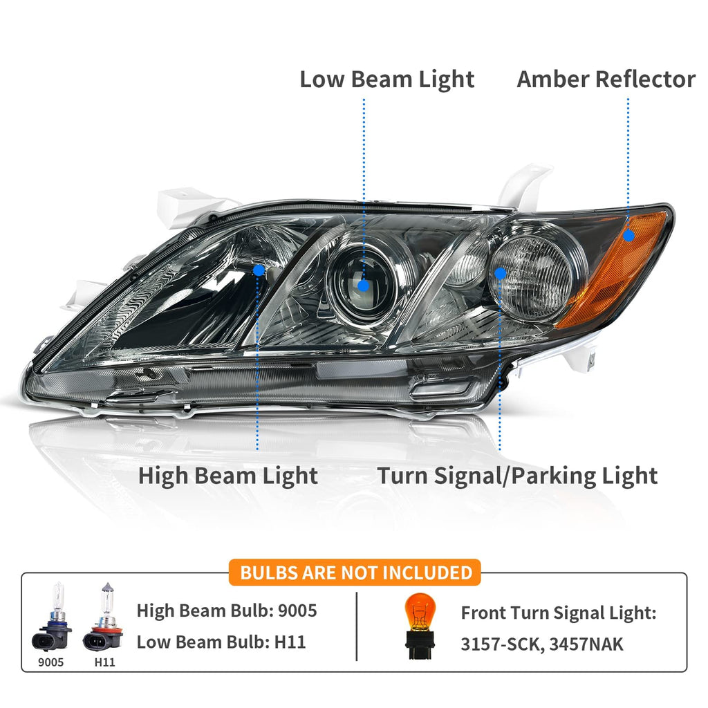 Chrome Housing Headlights X818465
