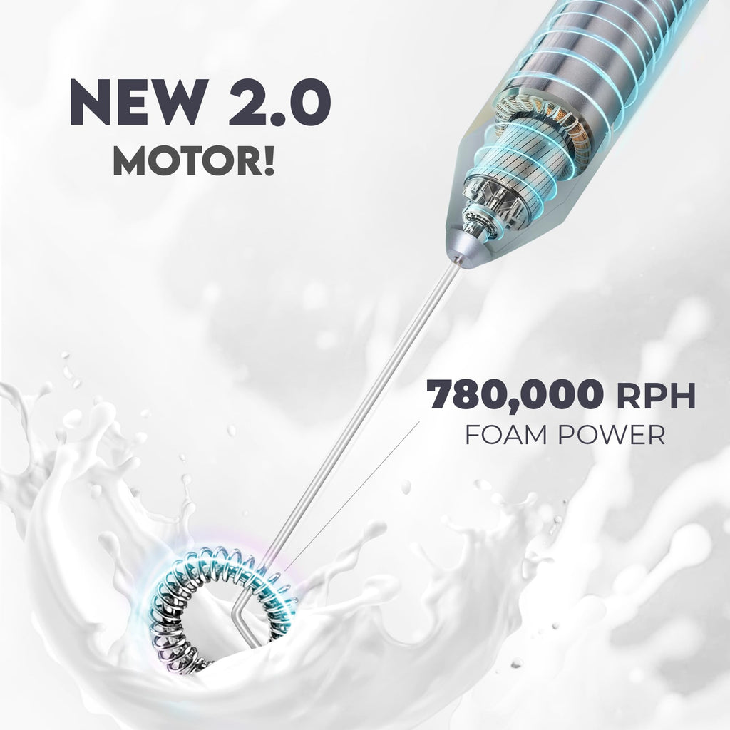 Handheld Milk Frother with AA Batteries C751