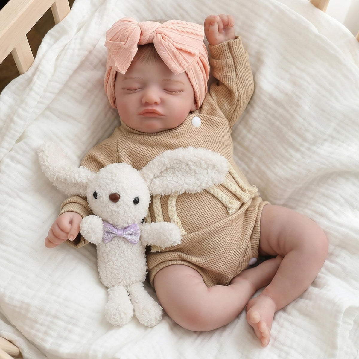 20 inch Sleeping Lifelike Newborn Baby Dolls P42111