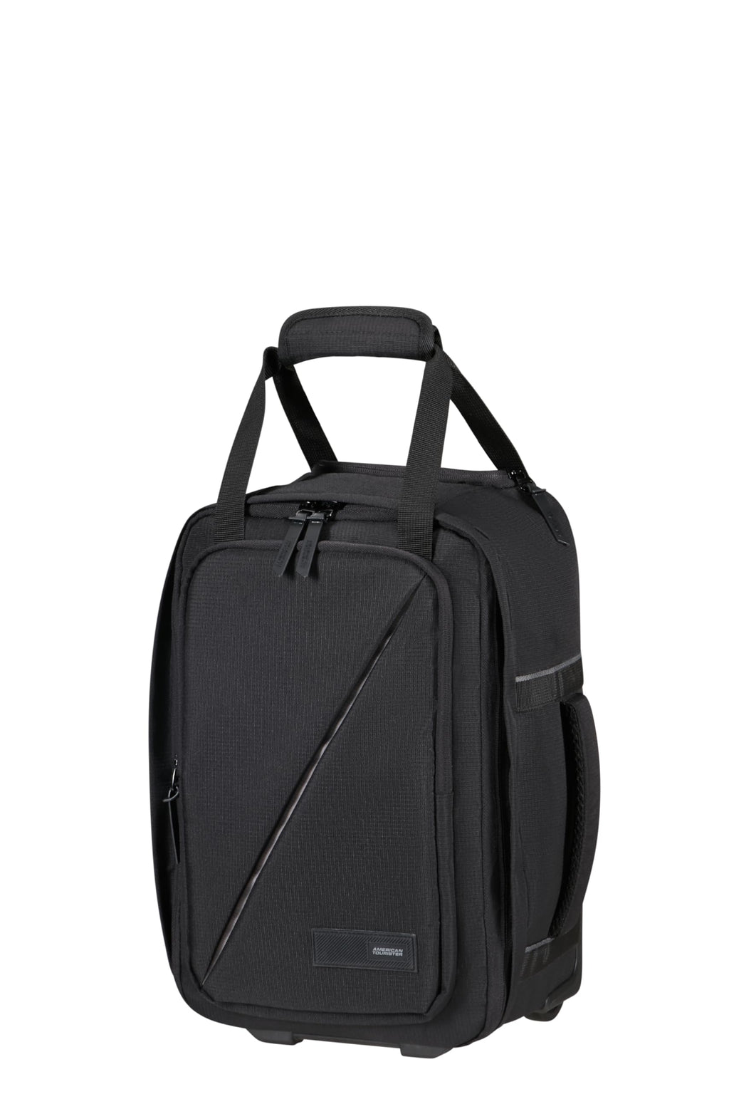 Black 38 L Wheeled Cabin Bag U298264