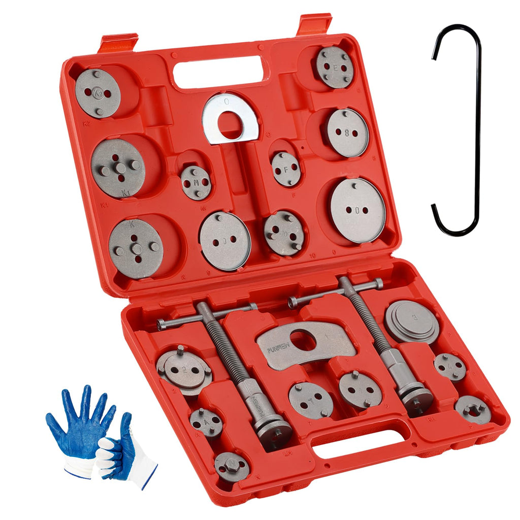Heavy Duty 24-Piece Brake Caliper Compression Tool Set B6236