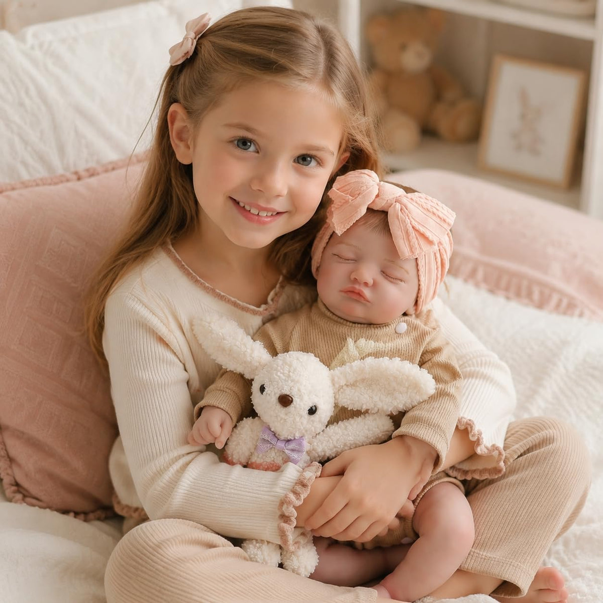 20 inch Sleeping Lifelike Newborn Baby Dolls P42111