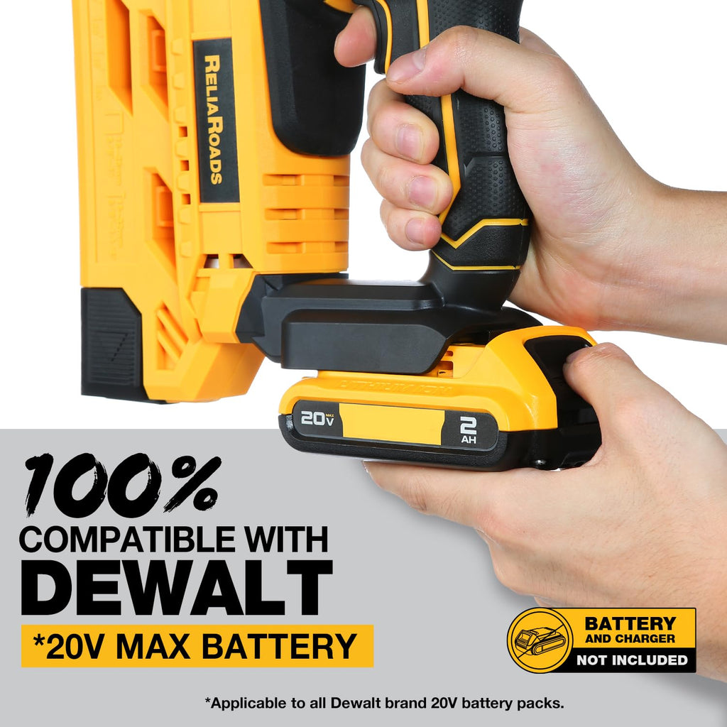 2-in-1 Cordless 18GA Brad Nailer & 1/4 Crown Stapler O2007