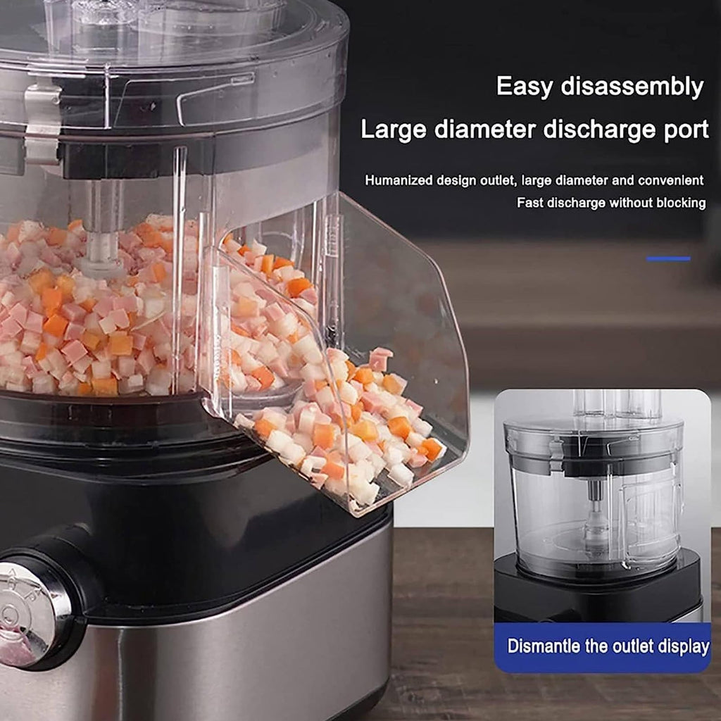 4 in 1 Electric Vegetable Dicer with Dicing Molds T302776