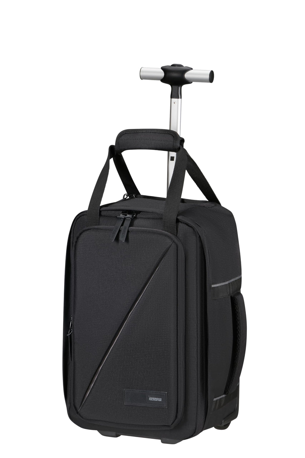 Black 38 L Wheeled Cabin Bag U298264