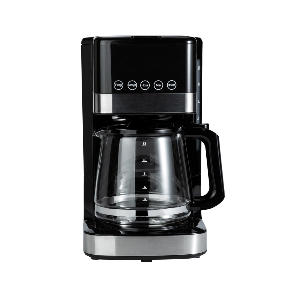 12 Cup Programmable Drip Coffee Maker with Glass Pot R860183