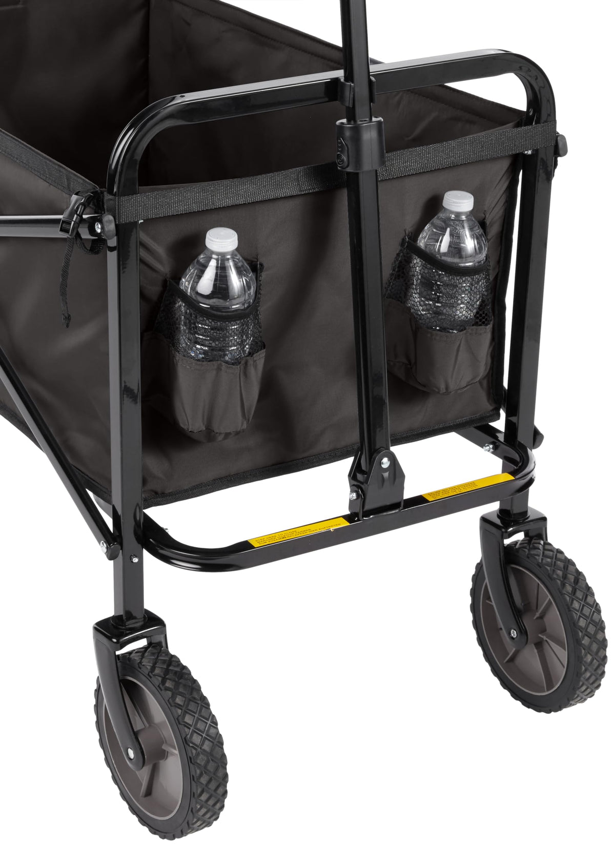 Collapsible Heavy Duty Utility Wagon 265 Pounds Capacity Black B534358