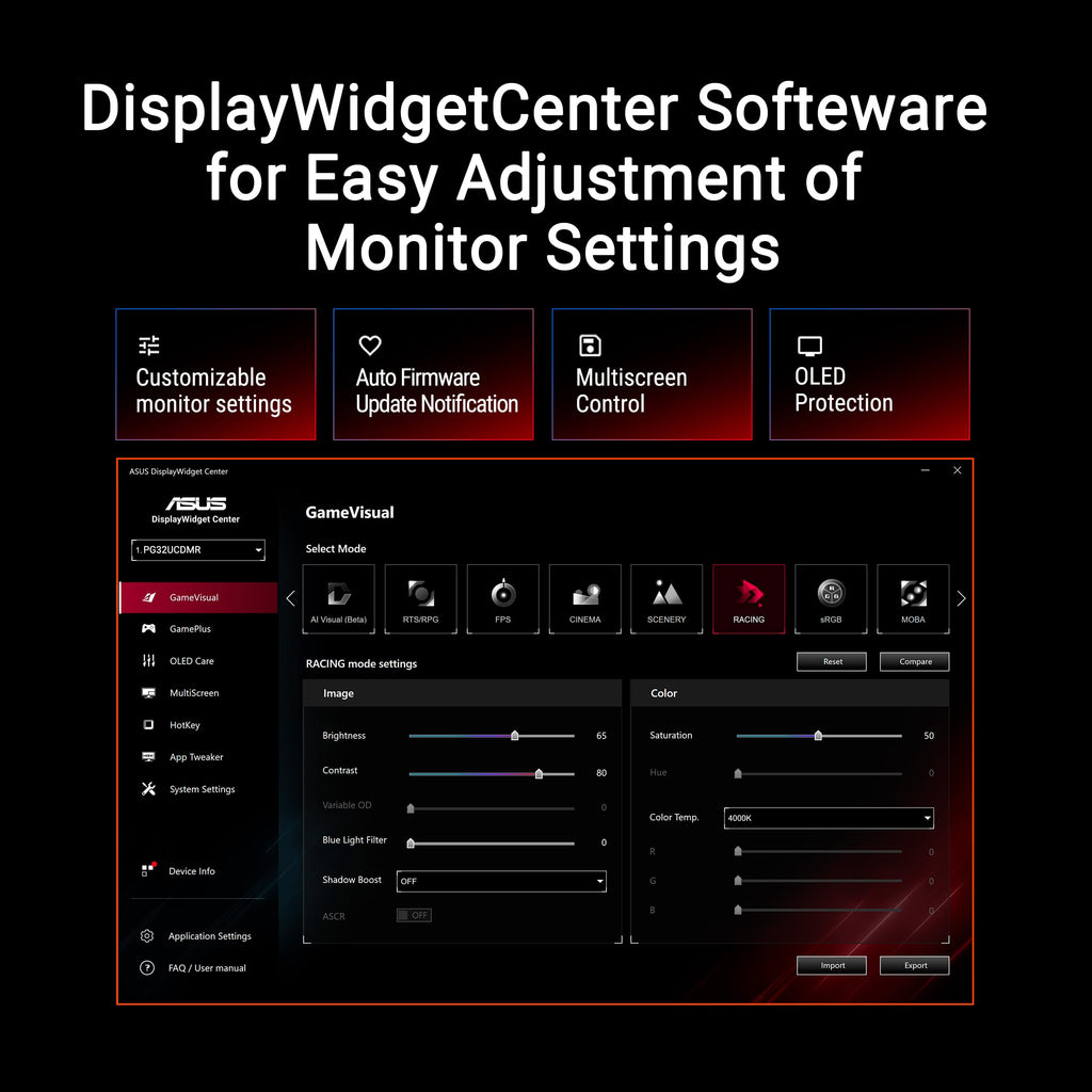 32 Inch 4K 240Hz OLED Gaming Monitor U27304
