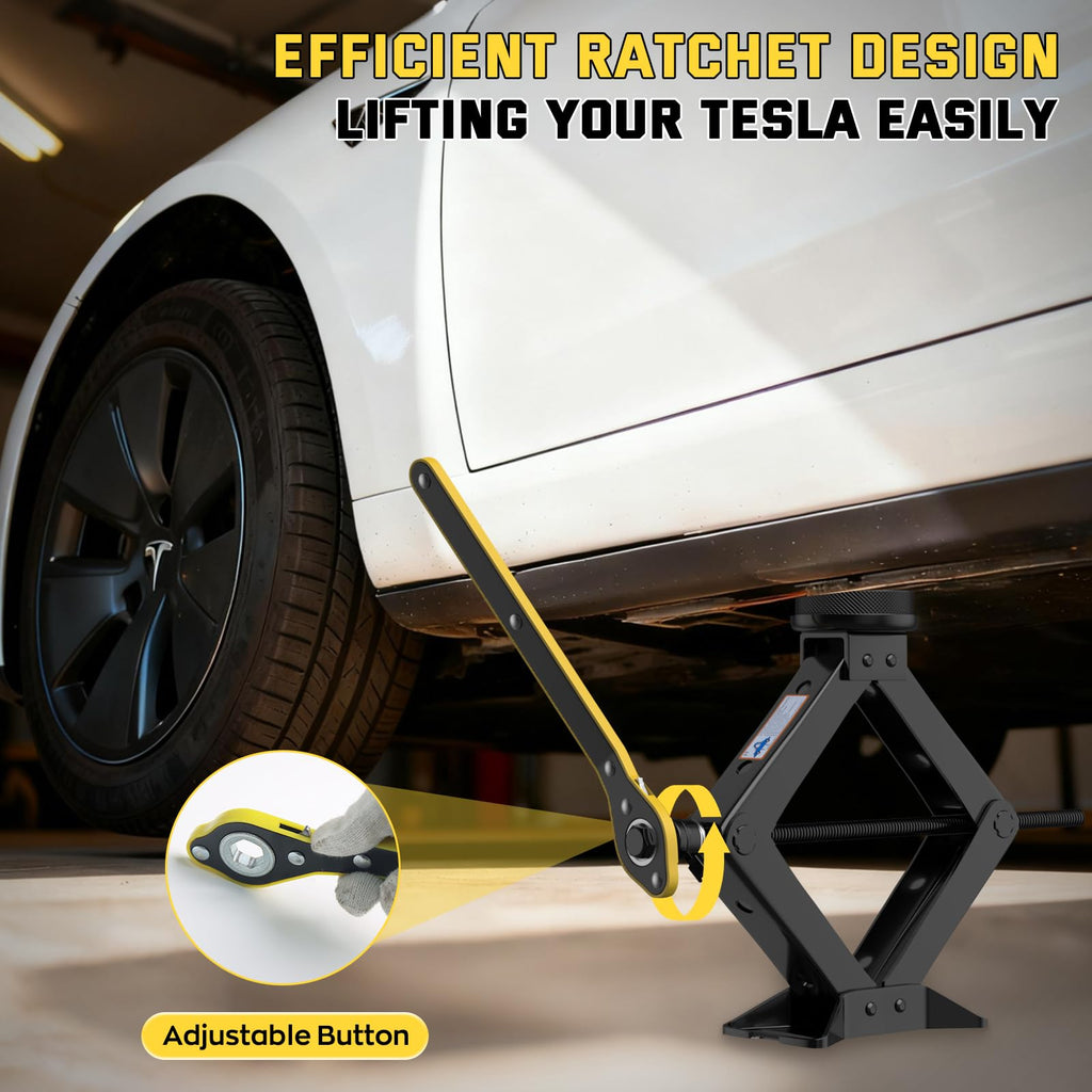 3 Ton Scissor Jack with Lug Wrench B779
