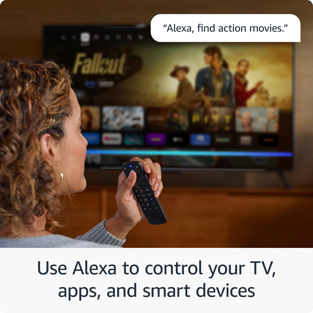 Alexa Voice Remote Pro with Remote Finder and Backlit Buttons F707