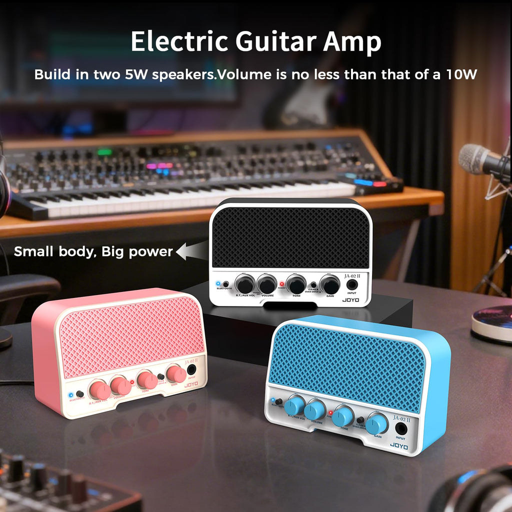 5W Portable Electric Guitar Practice Amplifier with Bluetooth S432552