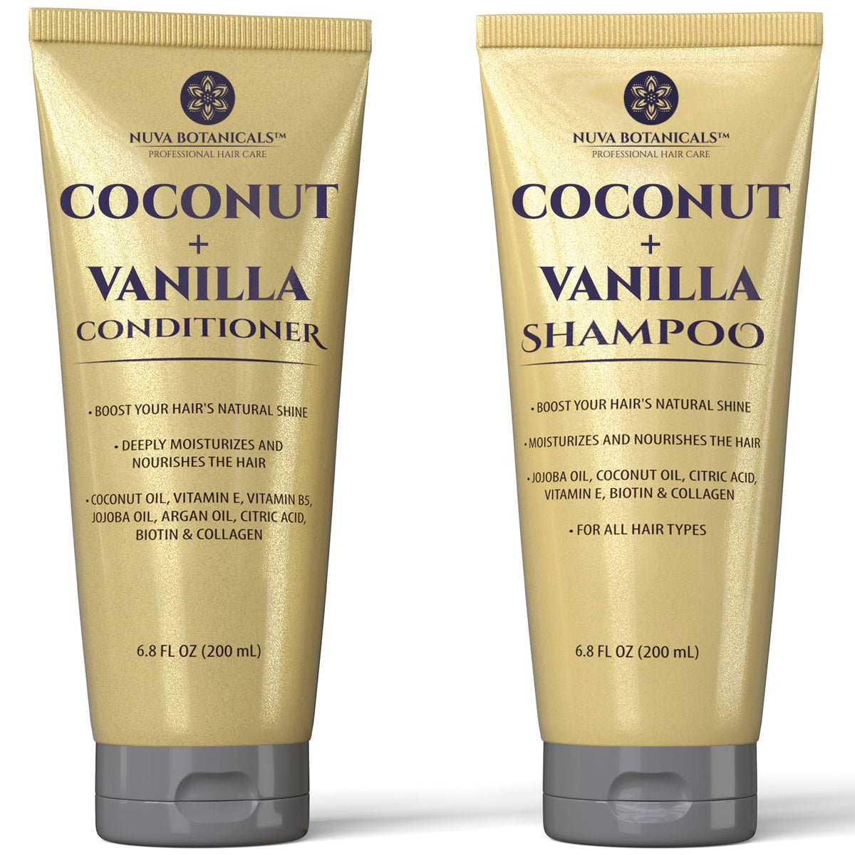 Coconut Shampoo & Conditioner Set 6.8 oz B183613