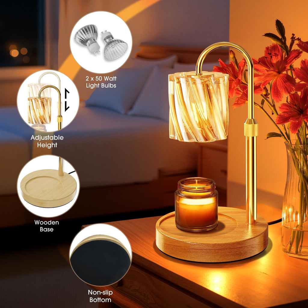 Candle Warmer Lamp with Timer Dimmer N65020