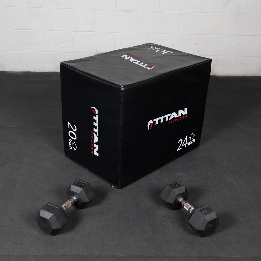 3-in-1 Soft Foam Plyometric Box P406520