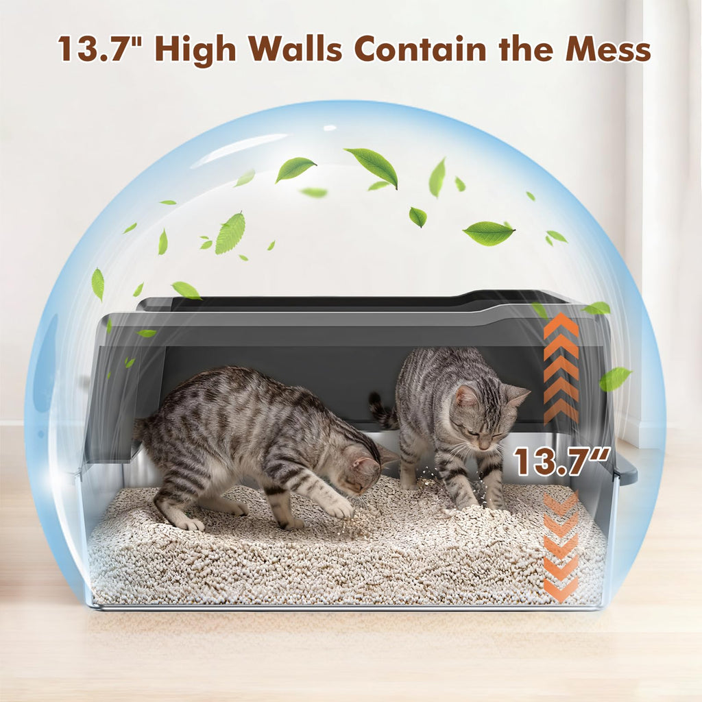 Extra Large Stainless Steel Litter Box S491936