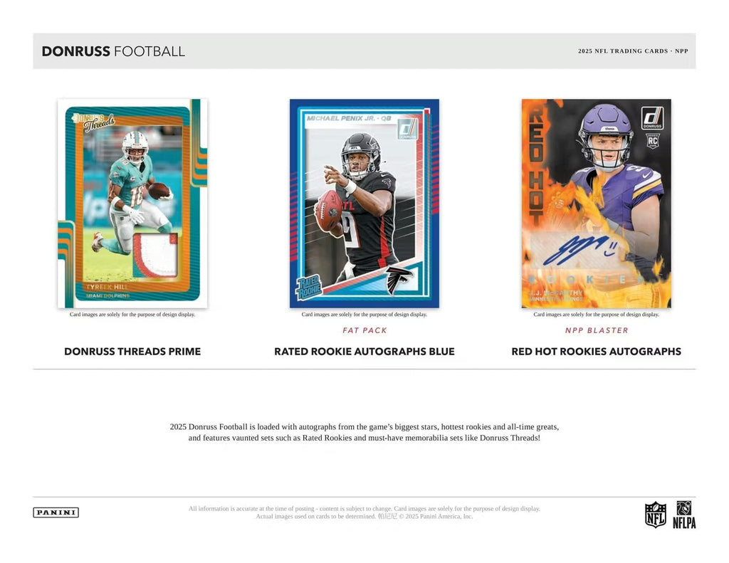 2025 Donruss Football 24-Pack Box W697