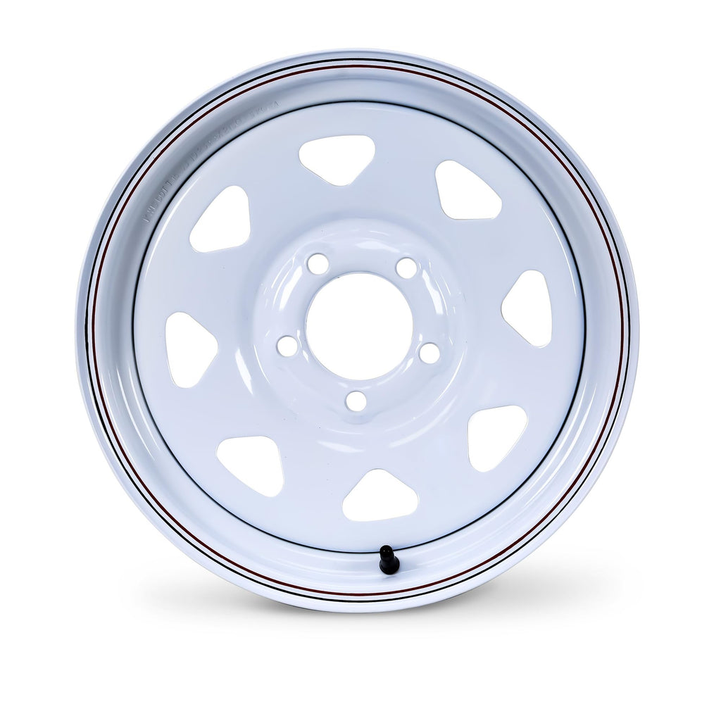 Trailer Tire Wheel ST205/75D15 6PR 101L 5X4.5 White Spoke Rim A600