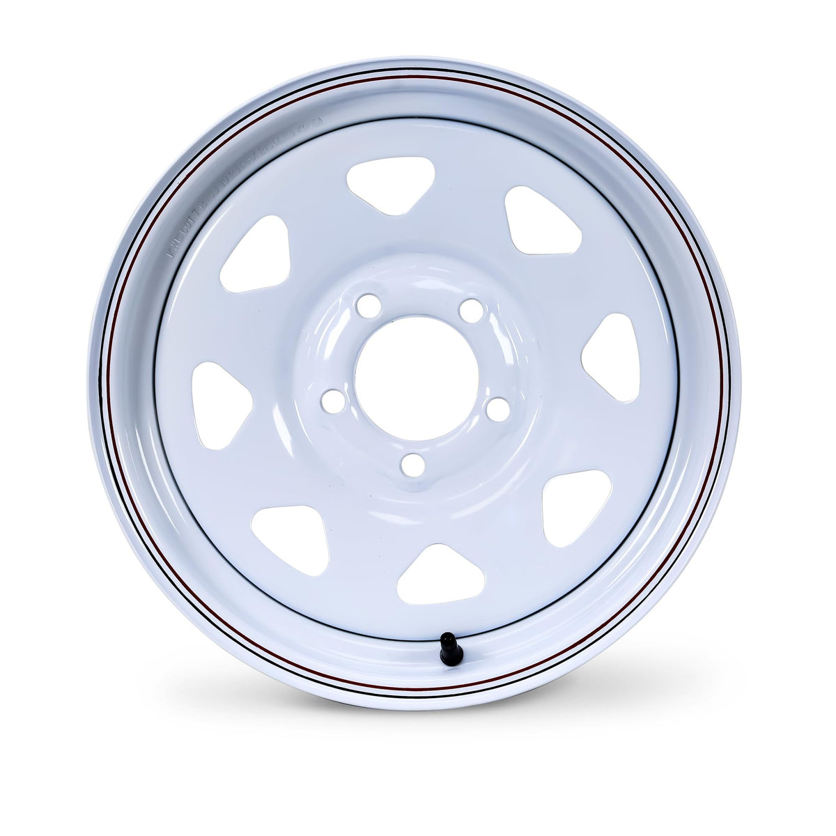 Trailer Tire Wheel ST205/75D15 6PR 101L 5X4.5 White Spoke Rim A600