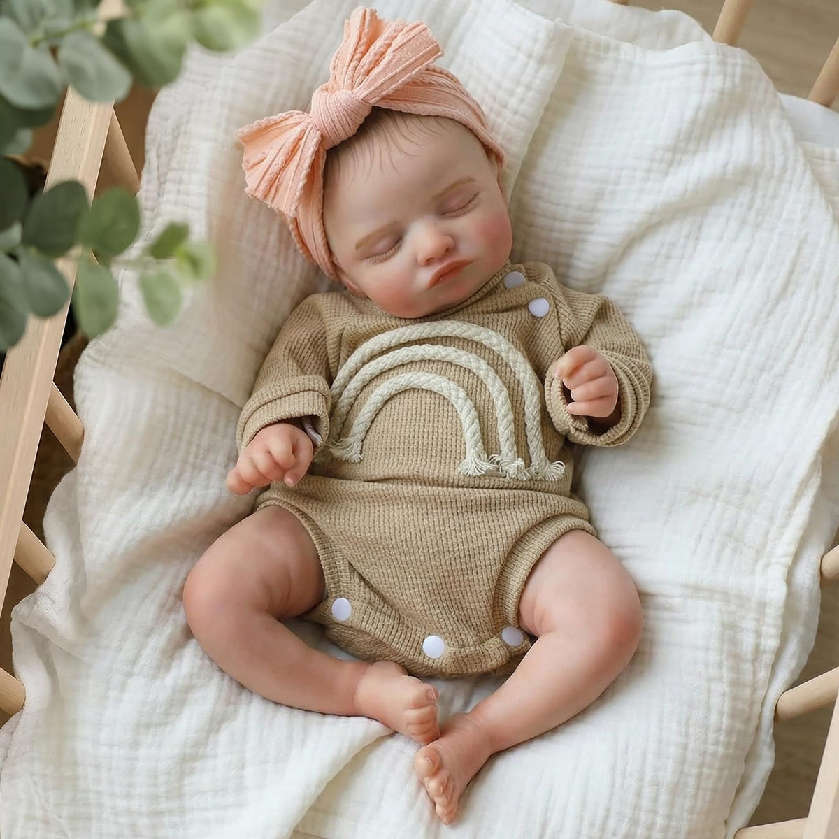 20 inch Sleeping Lifelike Newborn Baby Dolls P42111