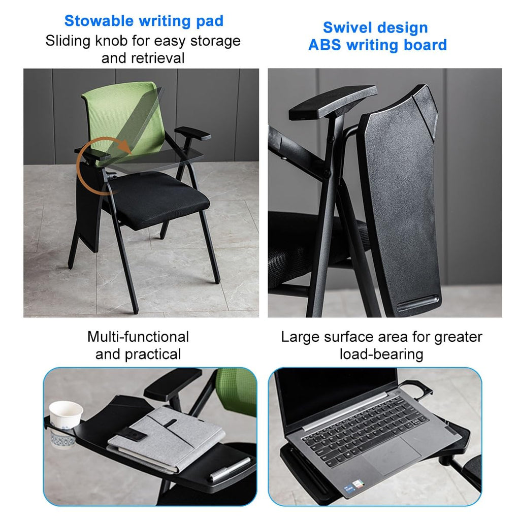 Grey Mesh Conference Chair with Desk P869