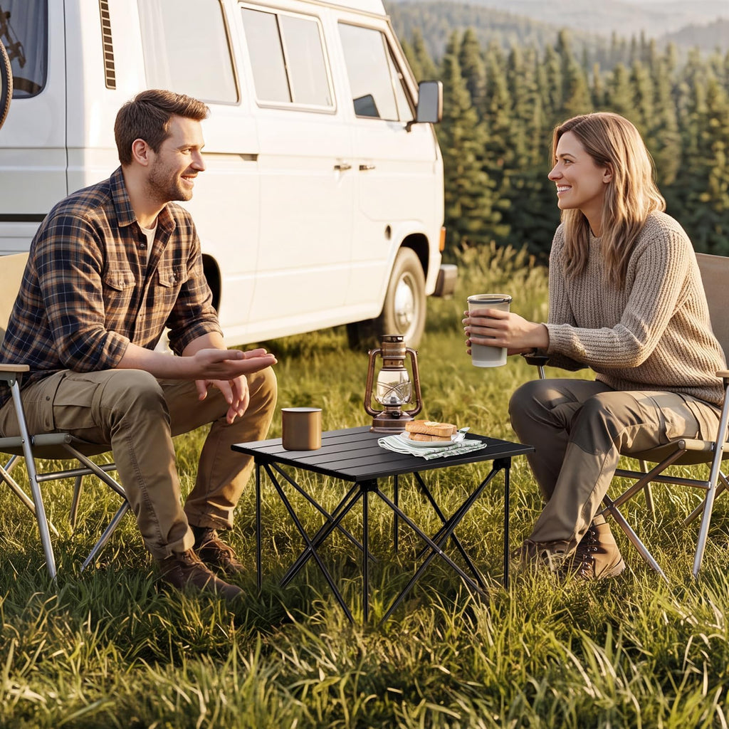 Small Ultralight Aluminum Folding Camping Table X43630