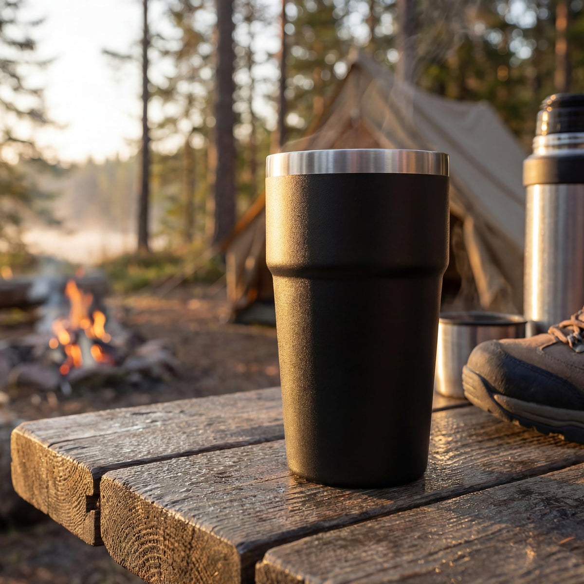 16oz Stainless Steel Insulated Tumbler with Lid V32099