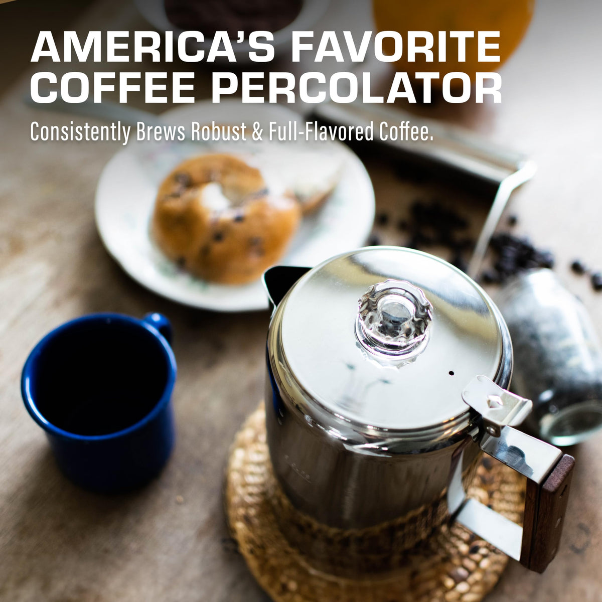 Induction Coffee Percolator 9 Cup R35753