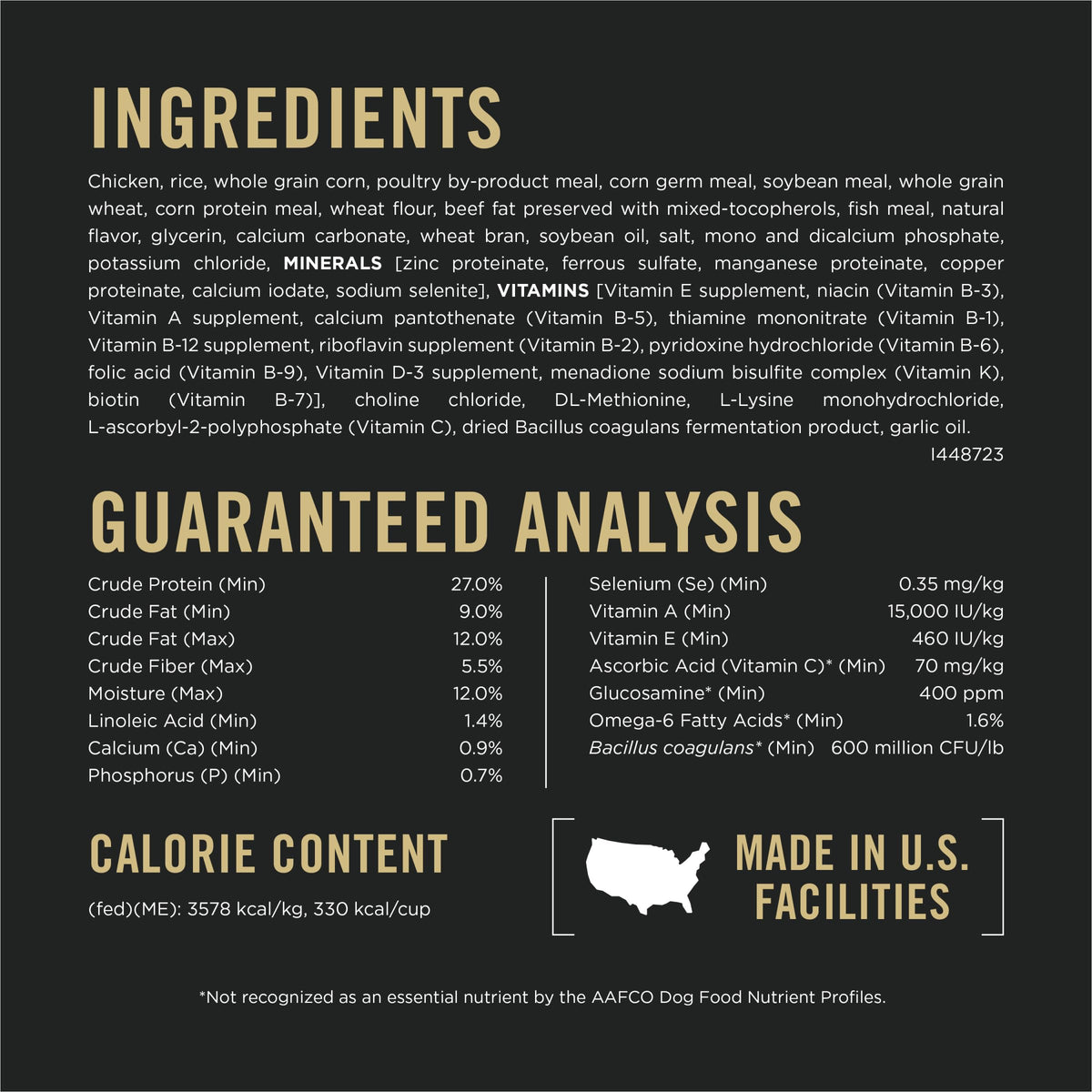 Weight Management Chicken & Rice Dry Dog Food 6 lb Bag A88248