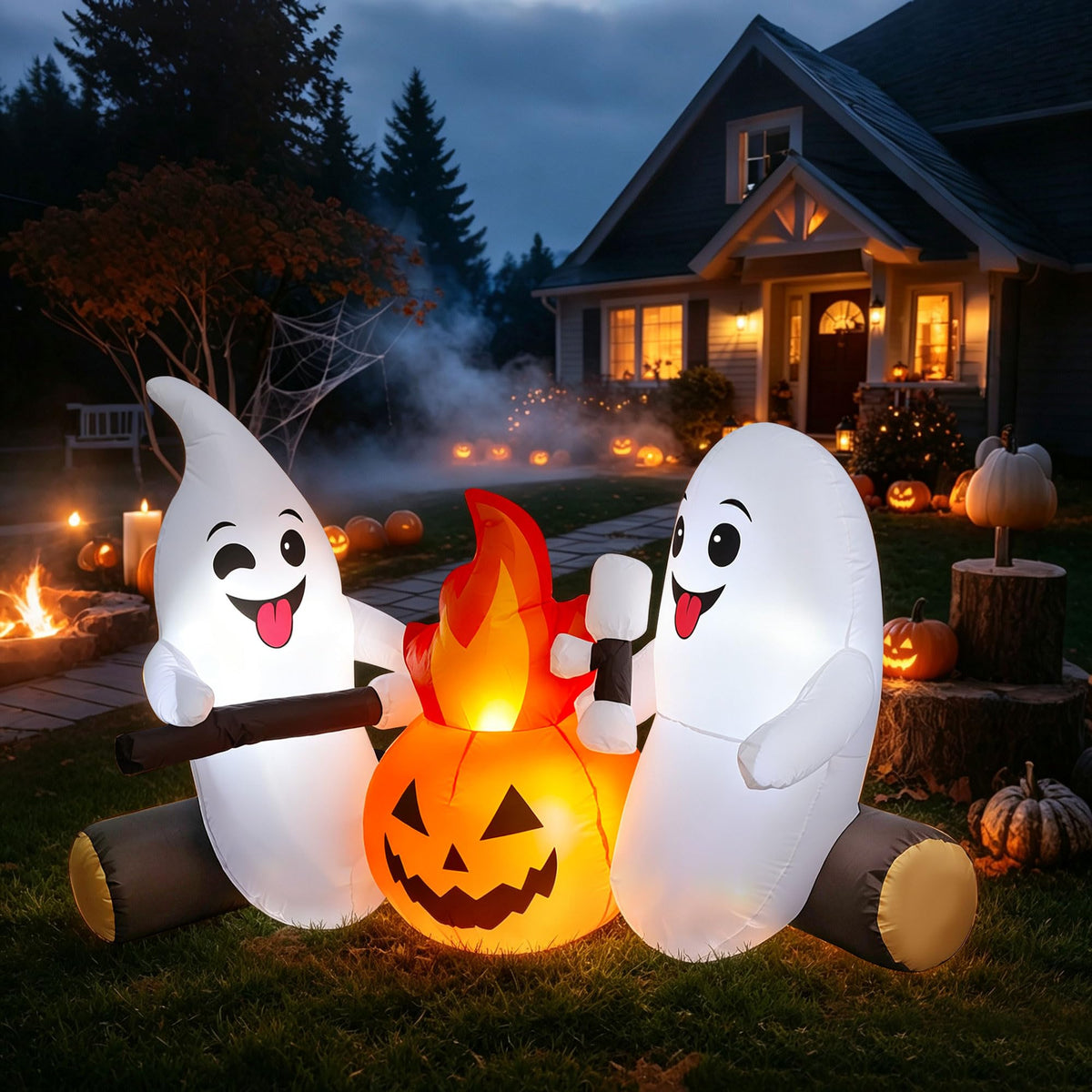 6FT Halloween Inflatable Ghost G62332