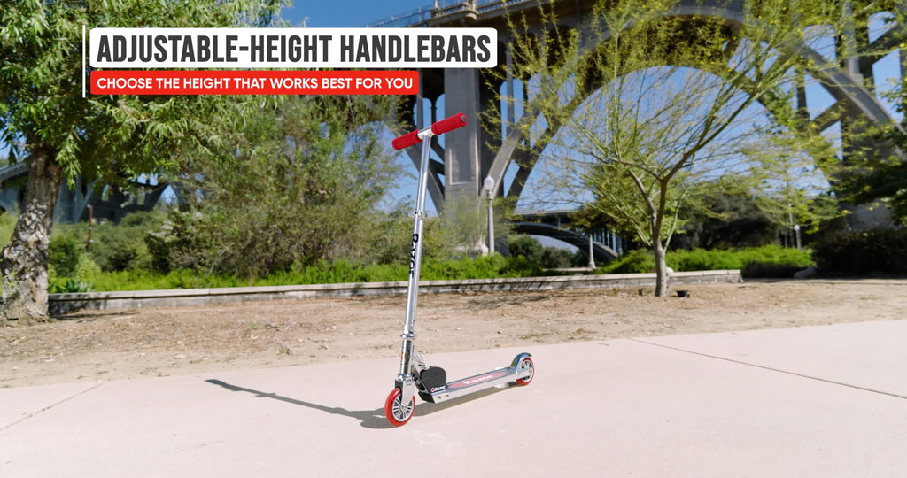 Kick Scooter for Kids - Lightweight, Foldable, Aluminum Frame, Adjustable Handlebars Y36140