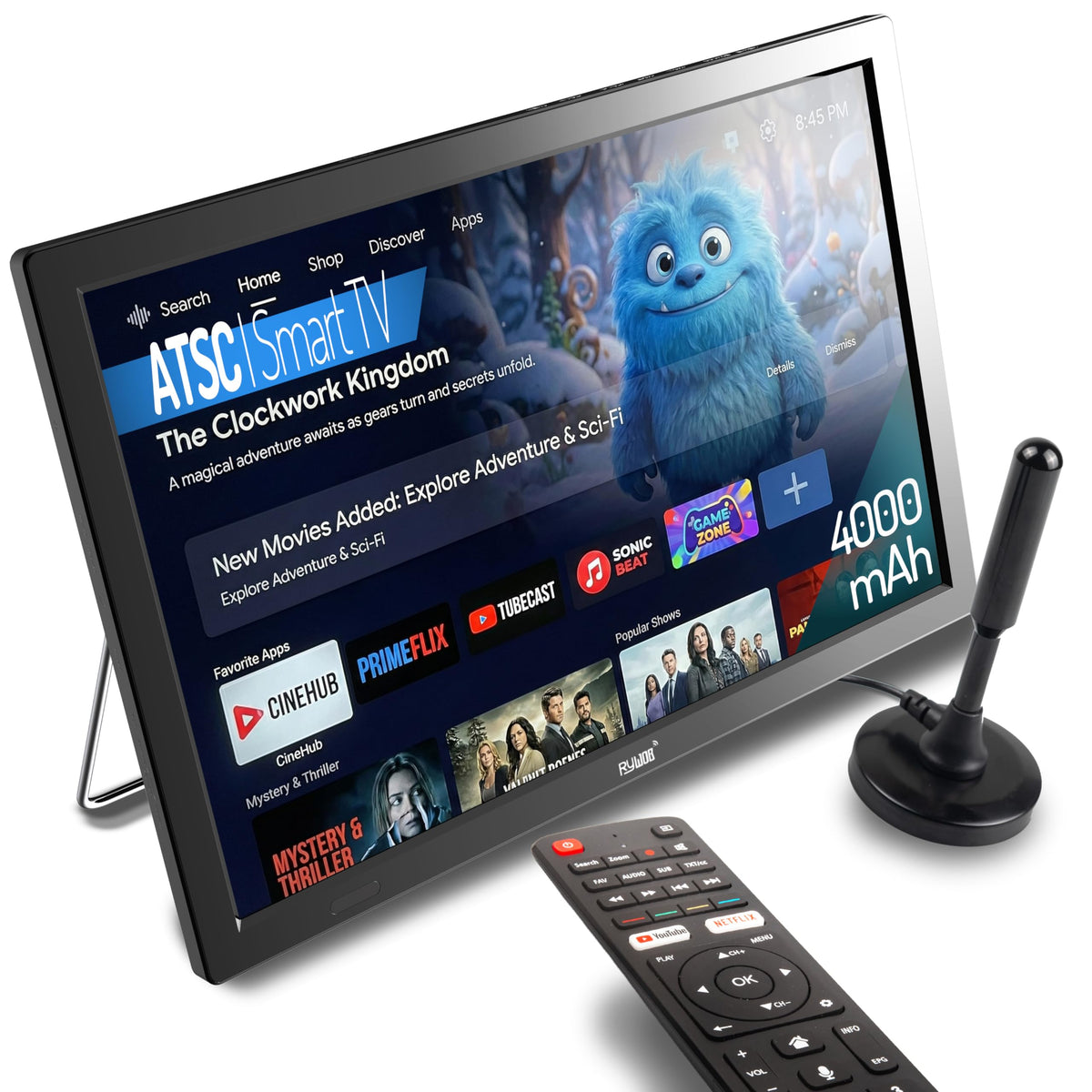 15.6" Rechargeable Battery TV M11024