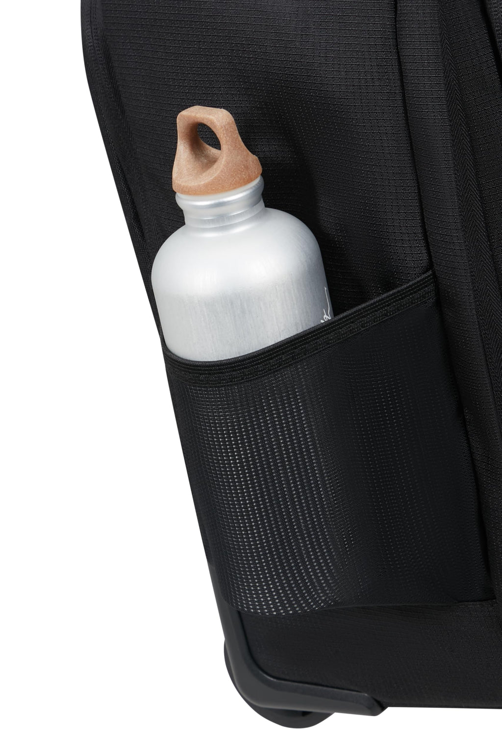 Black 38 L Wheeled Cabin Bag U298264