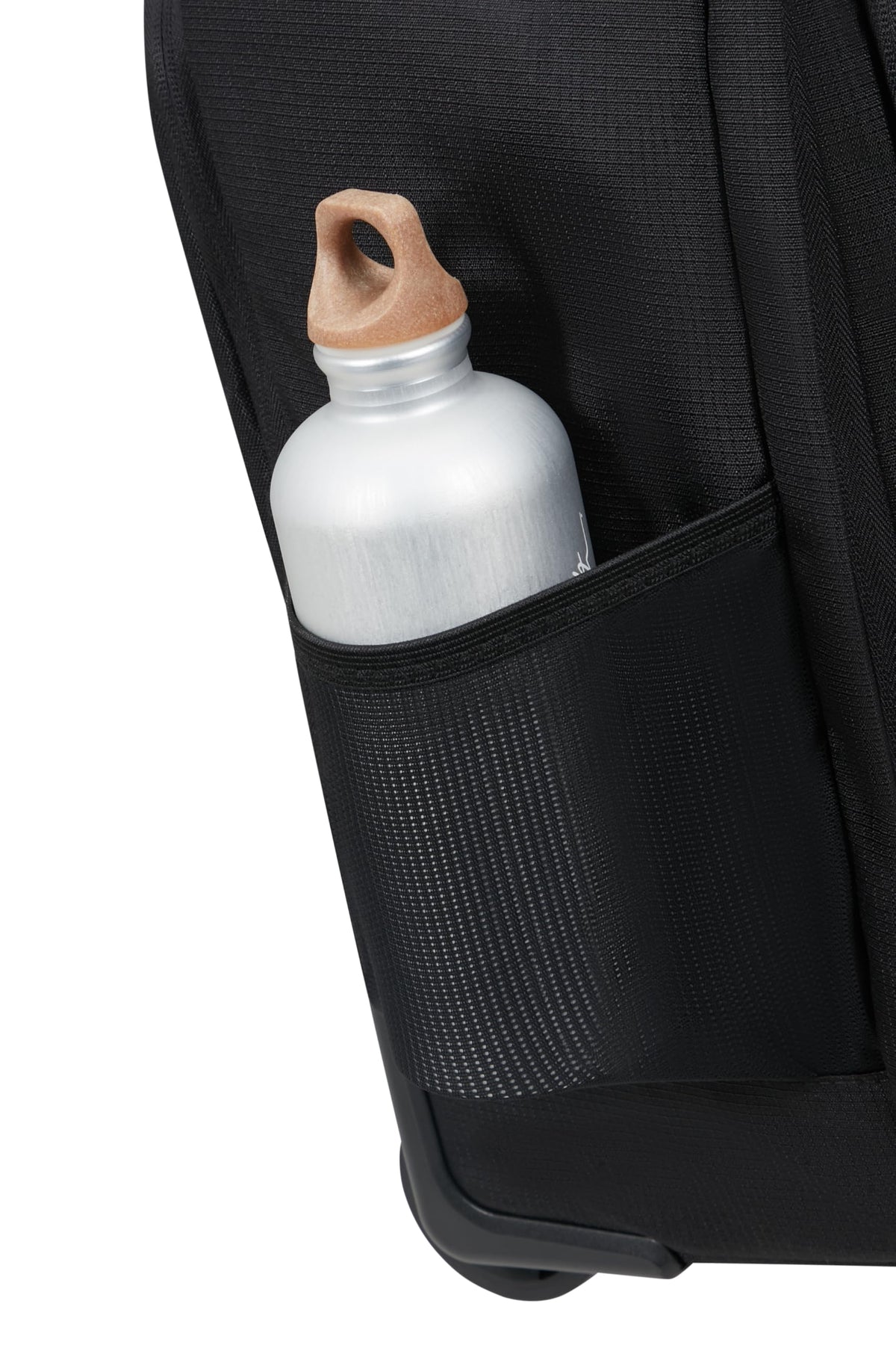 Black 38 L Wheeled Cabin Bag U298264